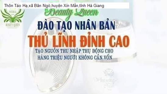 Thôn Táo Hạ,xã Bản Ngò,huyện Xín Mần,tỉnh Hà Giang