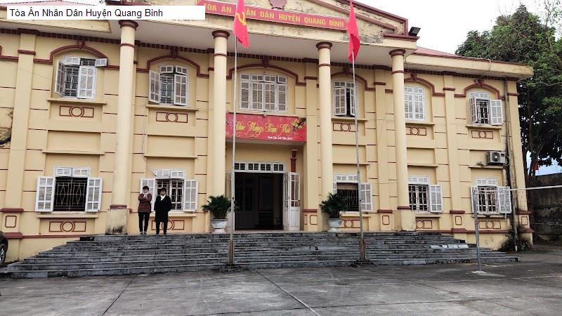 Tòa Án Nhân Dân Huyện Quang Bình