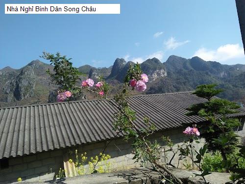 Nhà Nghỉ Bình Dân Song Châu