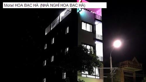 Motel HOA BẠC HÀ (NHÀ NGHỈ HOA BẠC HÀ)